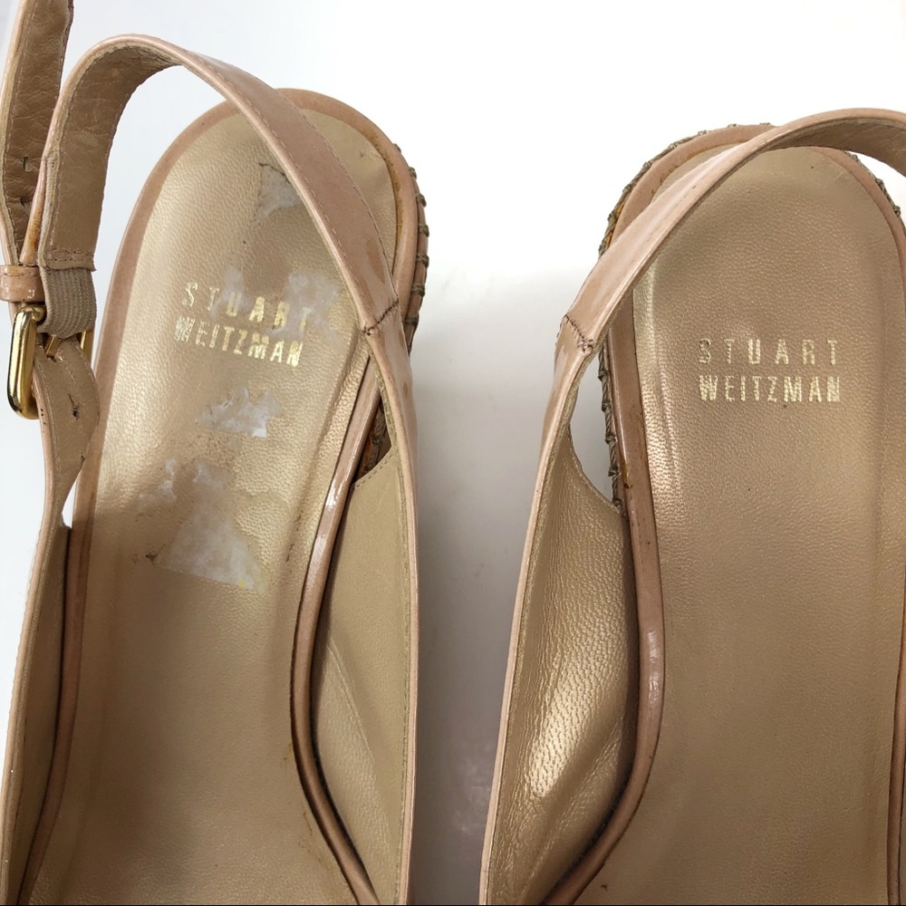 Stuart Weitzman Wedged sandals size 10 M (#7) - Picture 6 of 8